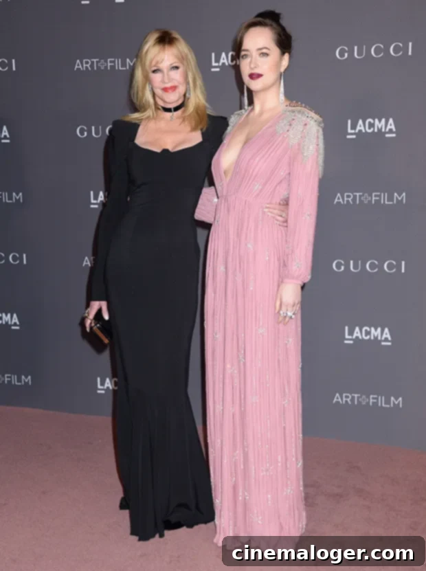 Melanie Griffith & Dakota Johnson