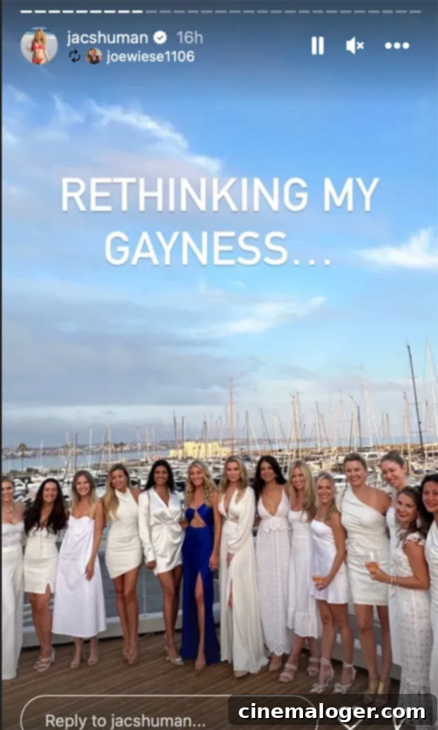 Lindsay Hubbard at Jaclyn Shuman's Wedding