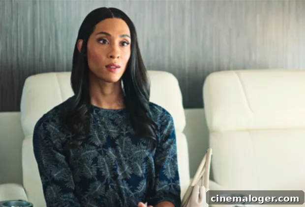 Michaela Jaé Rodriguez as Sofia in Apple TV+'s 'Loot'.